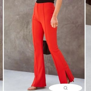 NWT Vici Poppy Slit Hem Pants